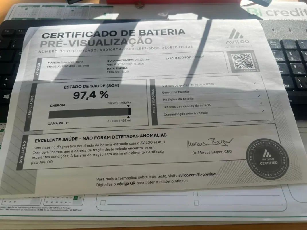 Mercedes-Benz EQC 2020 - 35900 EUR, 25223 km - AUTO.MOTO.pt - 25223km - foto 4 de 19