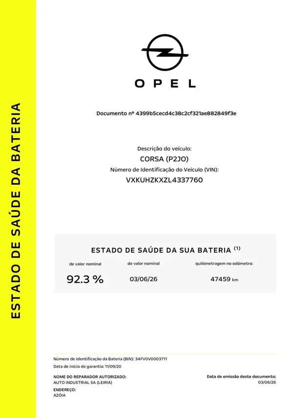 Opel Corsa-e 2020 - 15900 EUR, 52000 km - 52000km - foto 14 de 14