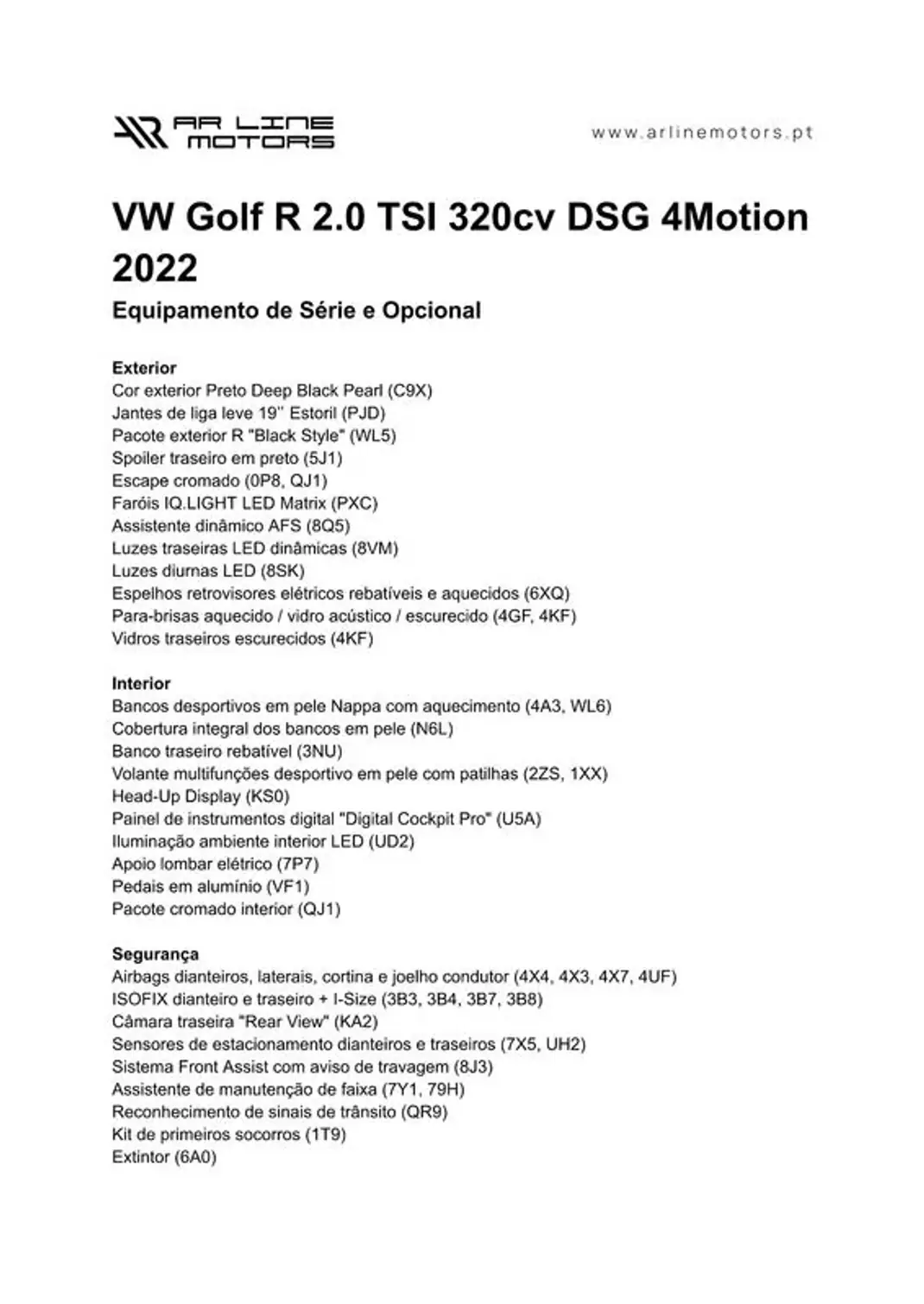 Volkswagen Golf 2022 - 46950 EUR, 33000 km - AUTO.MOTO.pt - 33000km - foto 51 de 52