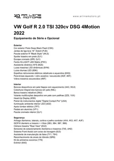 Volkswagen Golf 2022 - 46950 EUR, 33000 km - AUTO.MOTO.pt - 33000km - foto 51 de 52