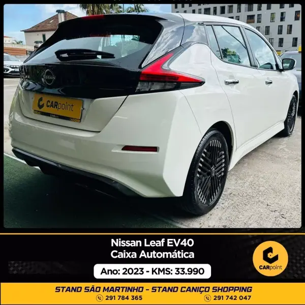 Nissan Leaf 2023 - 21900 EUR, 33990 km - AUTO.MOTO.pt - 33990km - foto 3 de 10