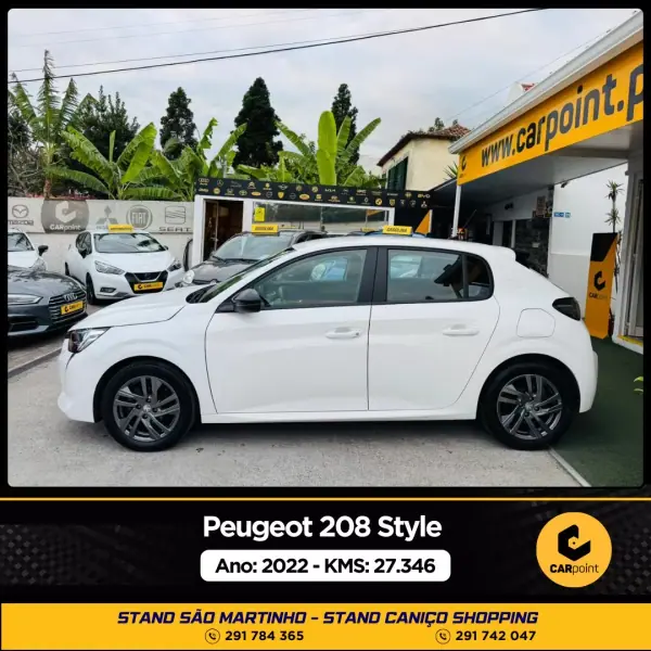 Peugeot 208 2022 - 17900 EUR, 27346 km - AUTO.MOTO.pt - 27346km - foto 3 de 10
