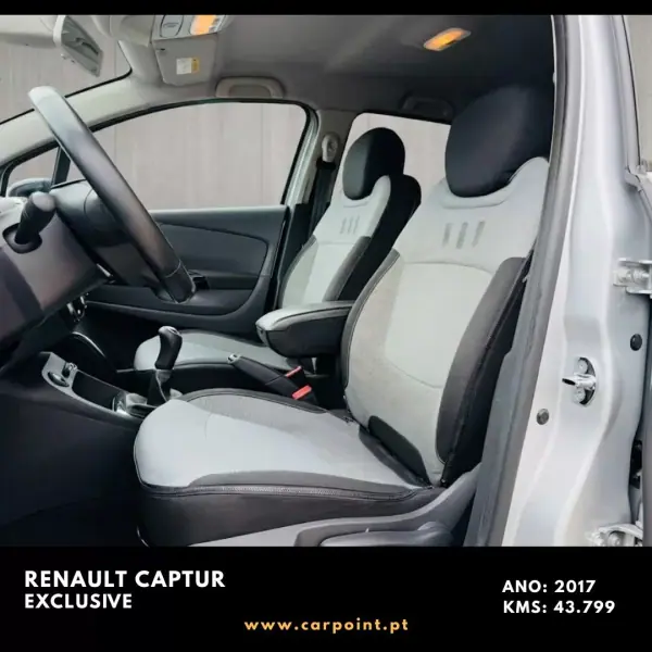 Renault Captur 2017 - 14900 EUR, 43799 km - AUTO.MOTO.pt - 43799km - foto 7 de 10