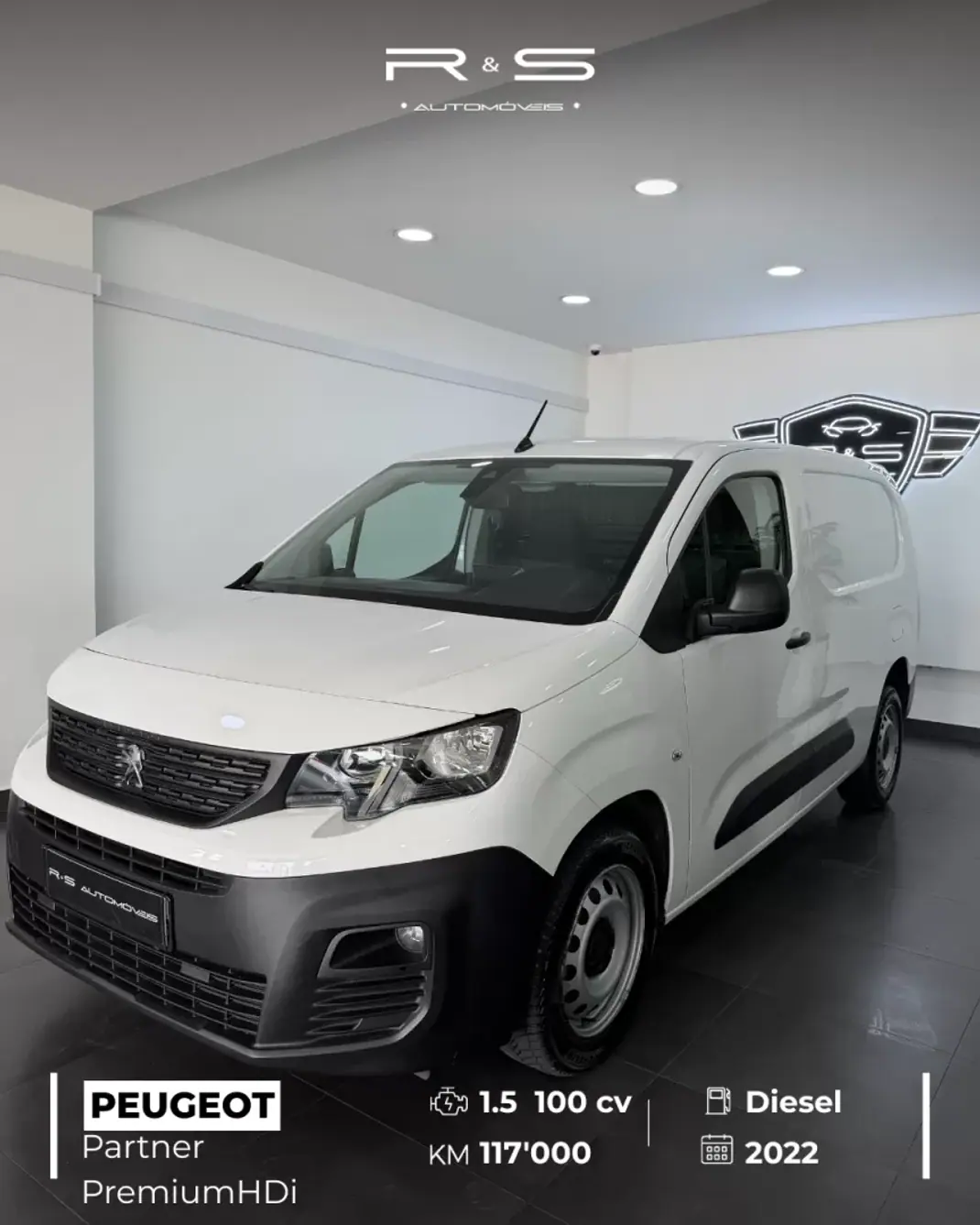 Peugeot Partner 2022 - 16000 EUR, 114000 km - AUTO.MOTO.pt - 114000km - foto 1 de 13