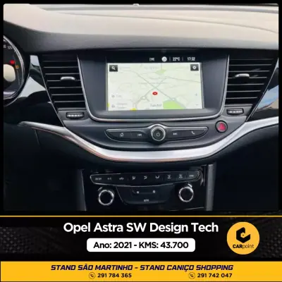 Opel Astra 2021 - 17900 EUR, 43700 km - AUTO.MOTO.pt - 43700km - foto 9 de 10