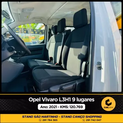 Opel Vivaro 2021 - 31900 EUR, 120800 km - AUTO.MOTO.pt - 120800km - foto 9 de 10