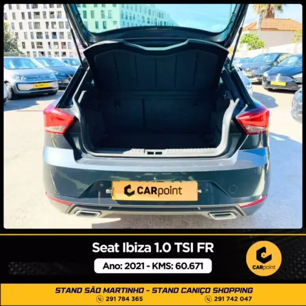 SEAT Ibiza 2021 - 18900 EUR, 60671 km - AUTO.MOTO.pt - 60671km - foto 5 de 10