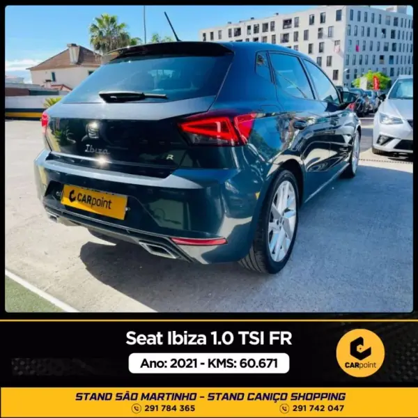 SEAT Ibiza 2021 - 18900 EUR, 60671 km - AUTO.MOTO.pt - 60671km - foto 4 de 10