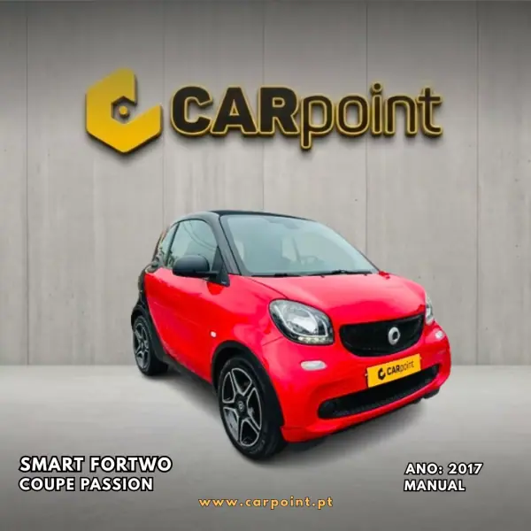 Smart ForTwo Coupé 2017 - 13900 EUR, 63787 km - AUTO.MOTO.pt - 63787km - foto 2 de 10
