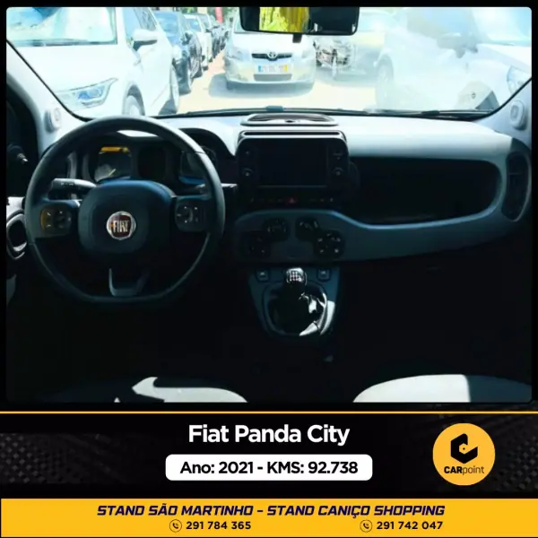 Fiat Panda 2021 - 11900 EUR, 92738 km - AUTO.MOTO.pt - 92738km - foto 8 de 9