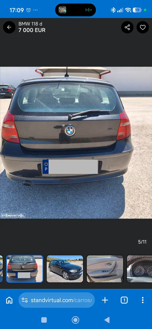 BMW 118 2009 — foto 3 de 10