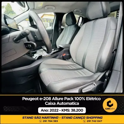 Peugeot e-208 2022 - 21900 EUR, 38200 km - AUTO.MOTO.pt - 38200km - foto 7 de 10