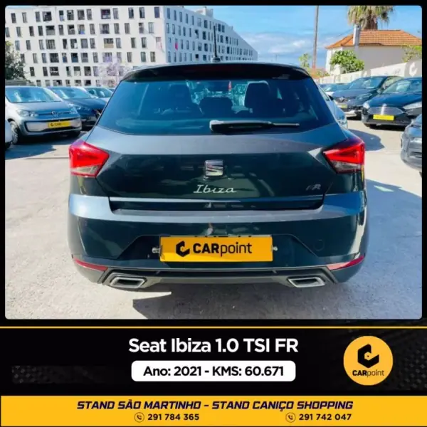 SEAT Ibiza 2021 - 18900 EUR, 60671 km - AUTO.MOTO.pt - 60671km - foto 3 de 10