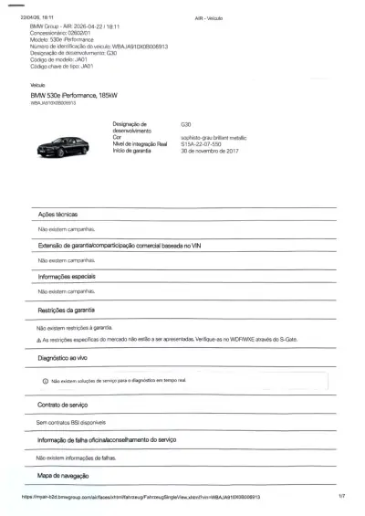 BMW 530 2017 - 21900 EUR, 230206 km - AUTO.MOTO.pt - 230206km - foto 51 de 58