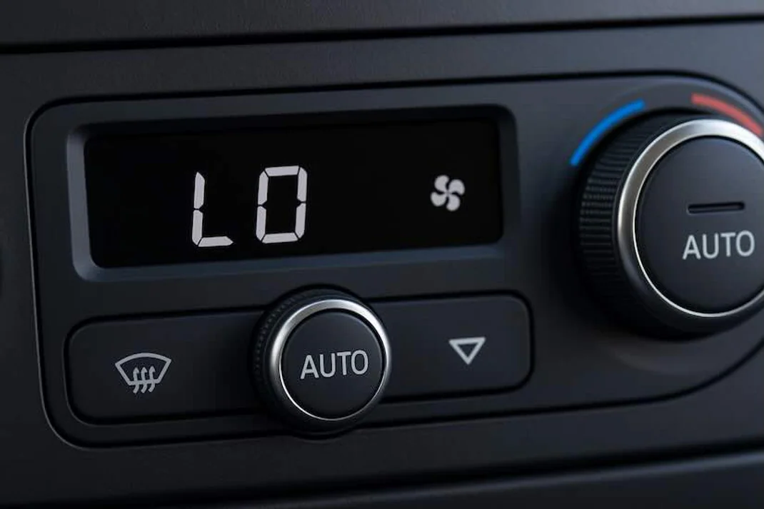 O que significa LO no ar condicionado do carro?