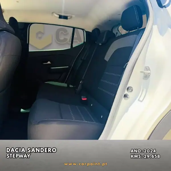 Dacia Sandero 2024 - 18900 EUR, 29658 km - AUTO.MOTO.pt - 29658km - foto 8 de 10