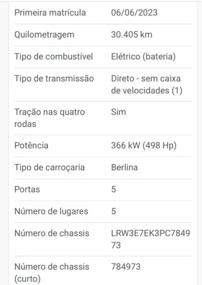 Tesla Model 3 2023 - 36900 EUR, 30450 km - 30450km - foto 15 de 15