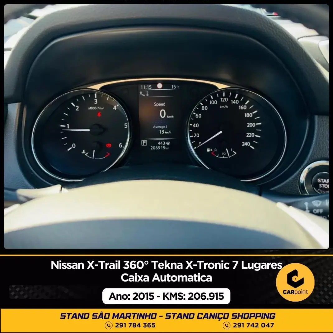 Nissan X-Trail 2015 - 15900 EUR, 206915 km - AUTO.MOTO.pt - 206915km - foto 10 de 10