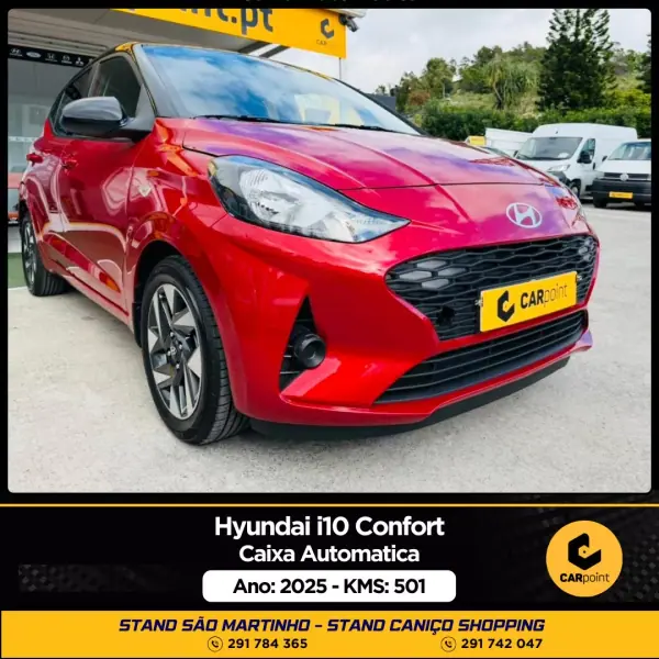 Hyundai i10 2025 - 22900 EUR, 501 km - AUTO.MOTO.pt - 501km - foto 2 de 10