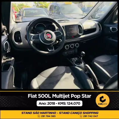 Fiat 500L 2018 - 12900 EUR, 124070 km - AUTO.MOTO.pt - 124070km - foto 6 de 10