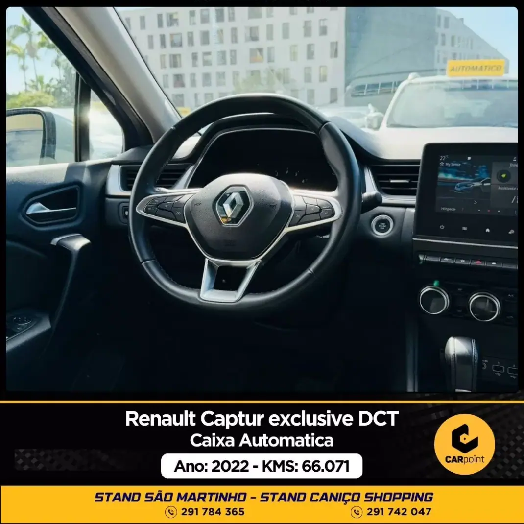 Renault Captur 2022 - 22900 EUR, 66071 km - AUTO.MOTO.pt - 66071km - foto 6 de 10