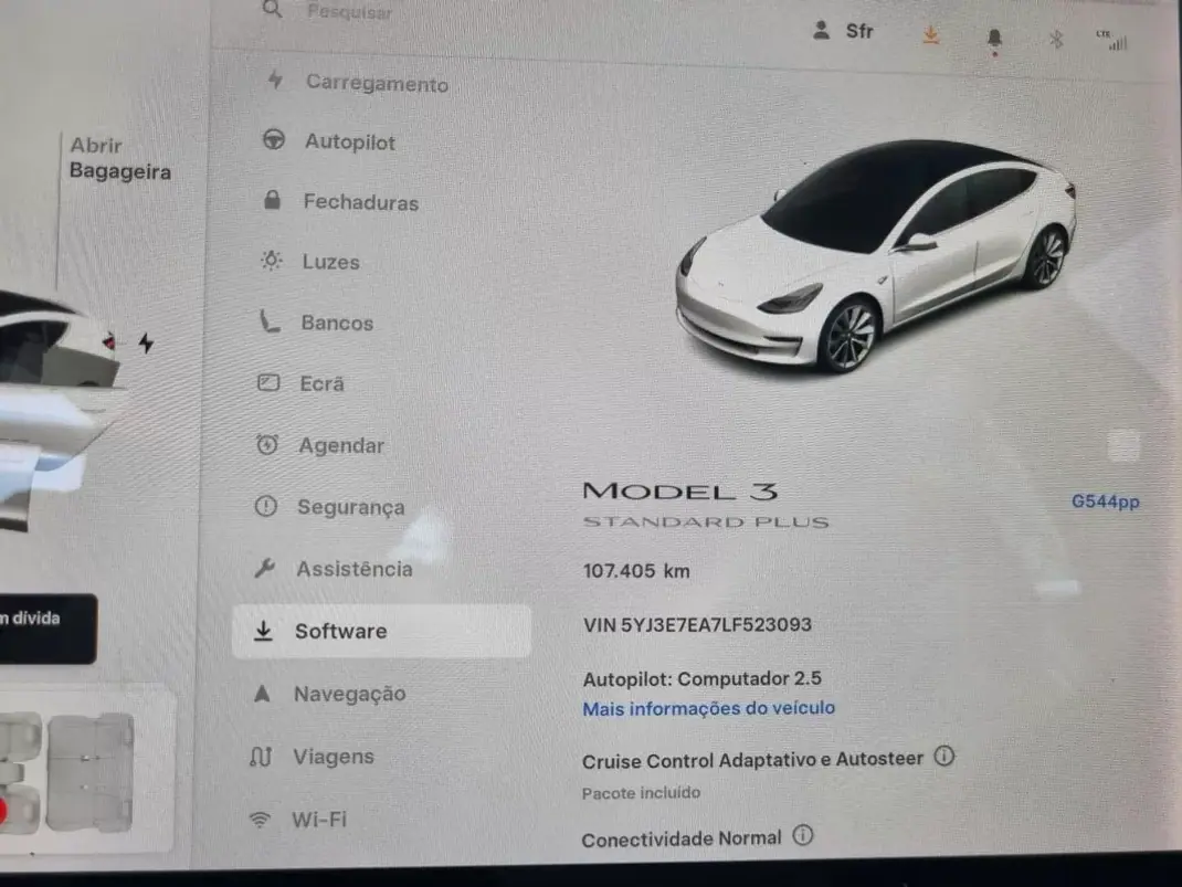 Tesla Model 3 2019 - 20900 EUR, 107000 km - AUTO.MOTO.pt - 107000km - foto 7 de 13
