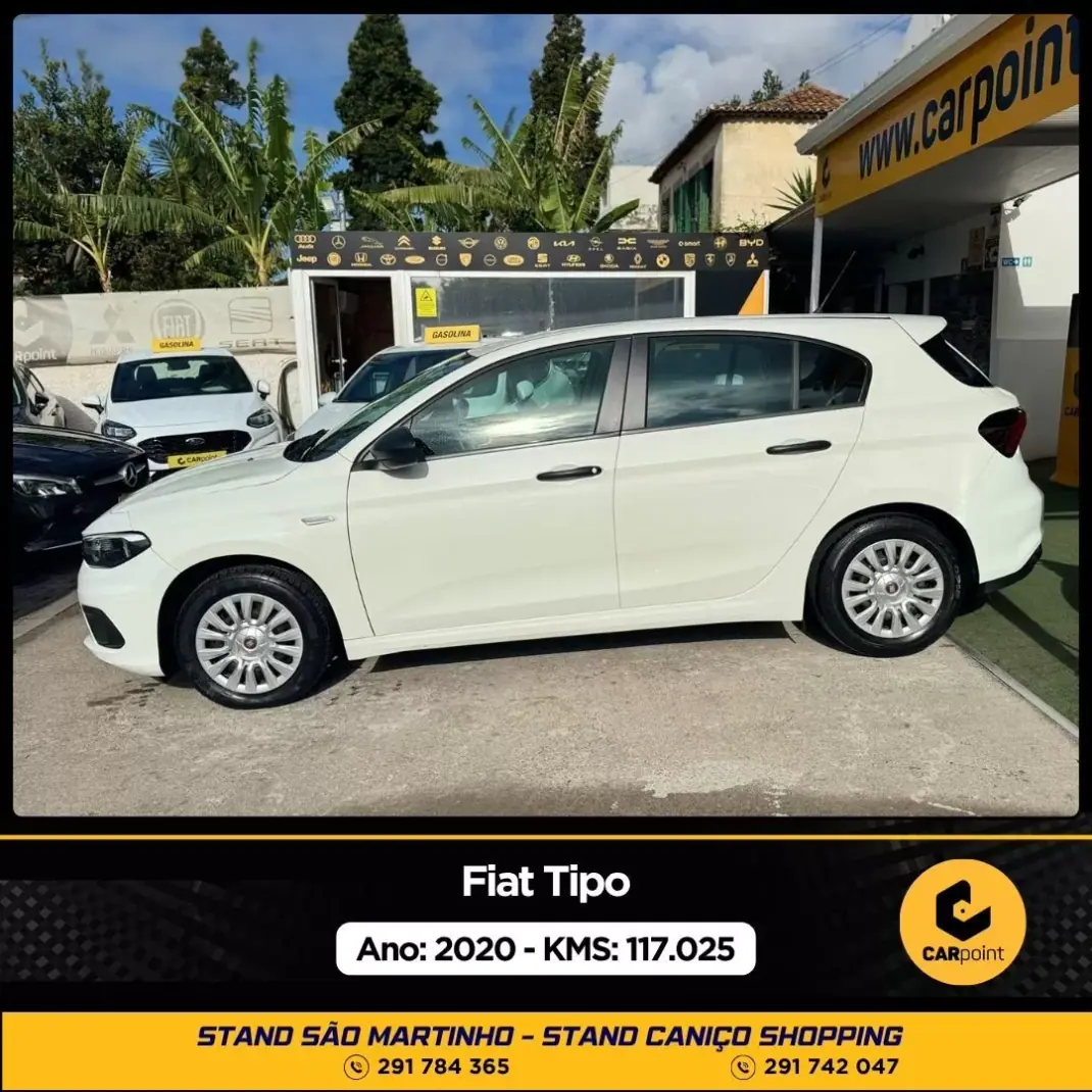 Fiat Tipo 2020 - 11900 EUR, 117050 km - AUTO.MOTO.pt - 117050km - foto 3 de 10