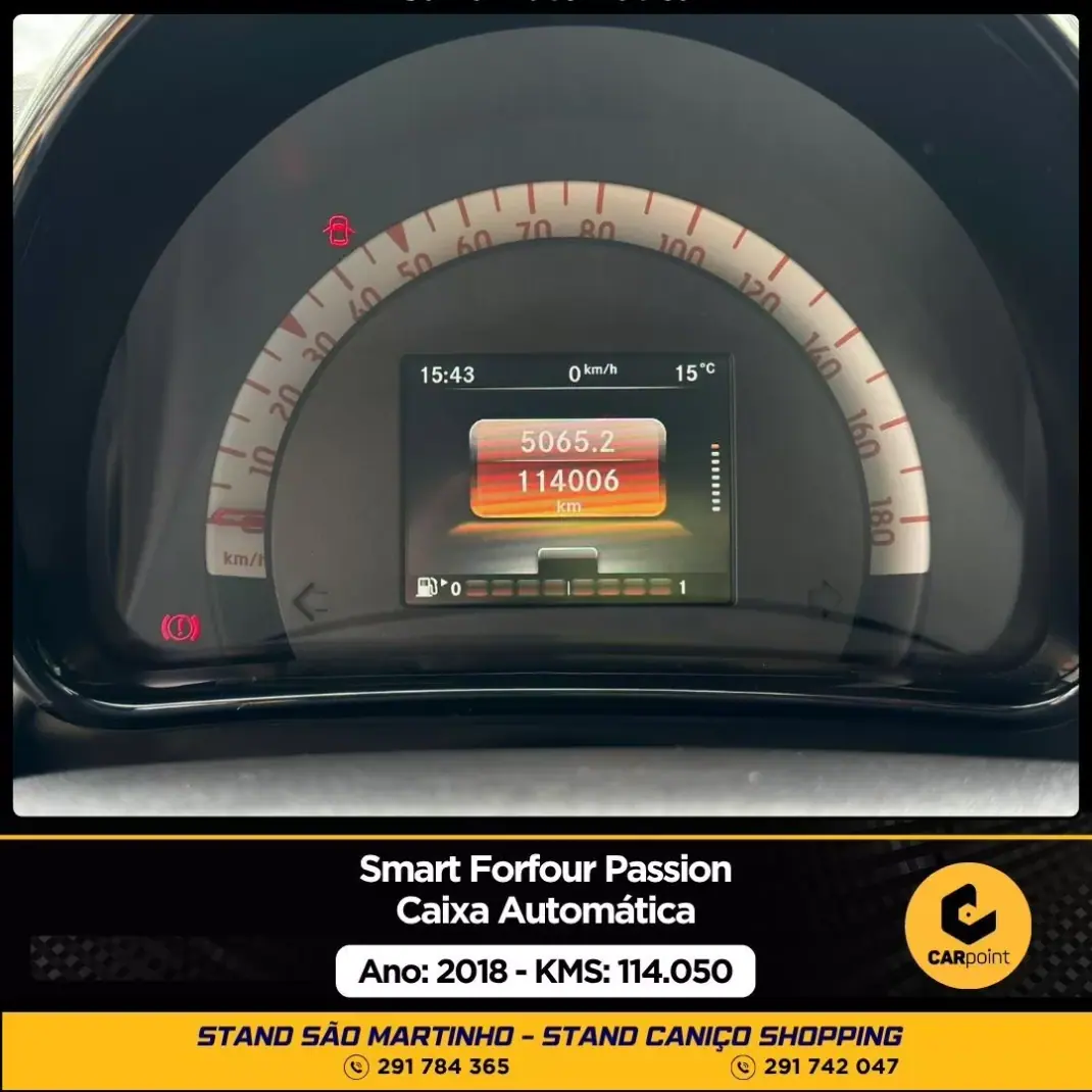 Smart ForFour 2018 - 14900 EUR, 114050 km - AUTO.MOTO.pt - 114050km - foto 10 de 10