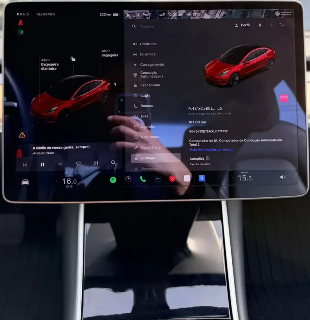 Tesla Model 3 2020 - 19500 EUR, 167000 km - AUTO.MOTO.pt - 167000km - foto 15 de 21