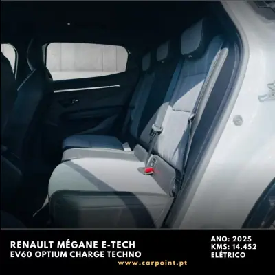 Renault Mégane E-Tech 2025 - 38900 EUR, 14452 km - AUTO.MOTO.pt - 14452km - foto 9 de 10