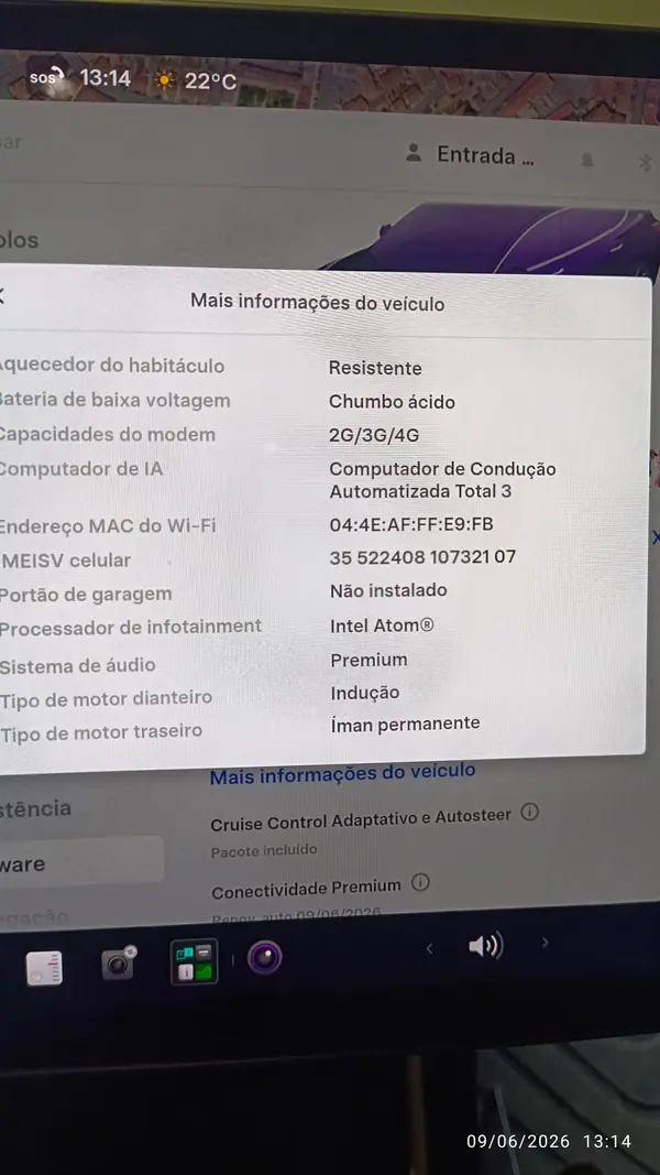 Tesla Model 3 2019 - 21500 EUR, 126000 km - AUTO.MOTO.pt - 126000km - foto 13 de 15