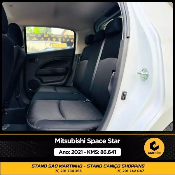 Mitsubishi Space Star 2021 - 12750 EUR, 86641 km - AUTO.MOTO.pt - 86641km - foto 8 de 9