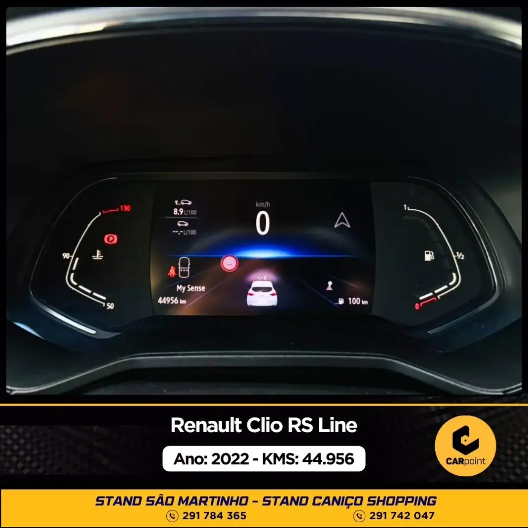 Renault Clio 2022 - 19900 EUR, 44956 km - AUTO.MOTO.pt - 44956km - foto 10 de 10