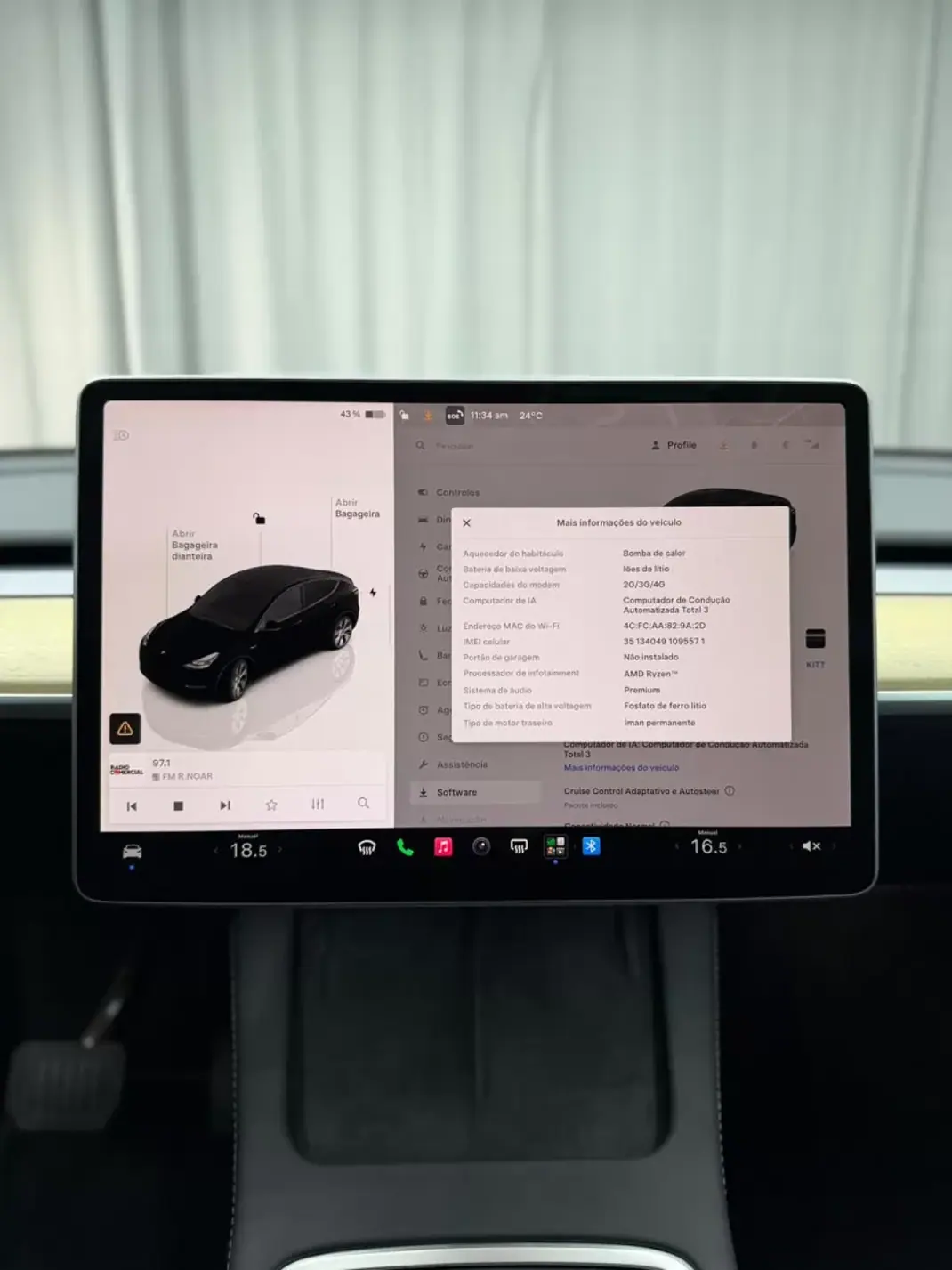 Tesla Model Y 2022 - 31000 EUR, 143000 km - 143000km - foto 17 de 25