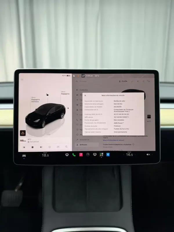 Tesla Model Y 2022 - 32000 EUR, 143000 km - AUTO.MOTO.pt - 143000km - foto 17 de 25