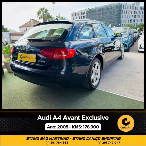 Audi A4 Avant 2008 - 12900 EUR, 178900 km - AUTO.MOTO.pt - 178900km - foto 4 de 10