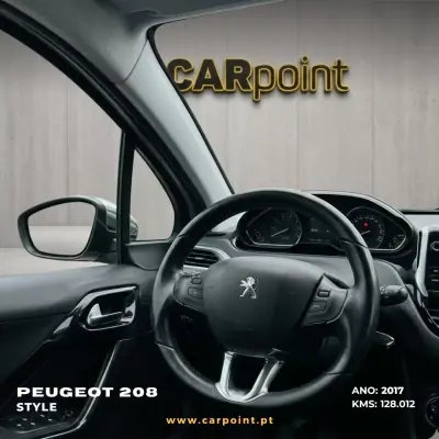 Peugeot 208 2017 - 9900 EUR, 128012 km - AUTO.MOTO.pt - 128012km - foto 6 de 10