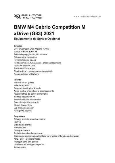 BMW M4 2021 - 84950 EUR, 54000 km - AUTO.MOTO.pt - 54000km - foto 58 de 59