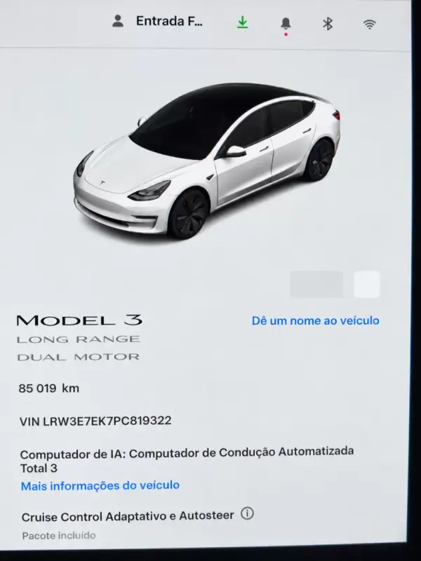 Tesla Model 3 Long Range Tração Integral Premium 2023 Electric