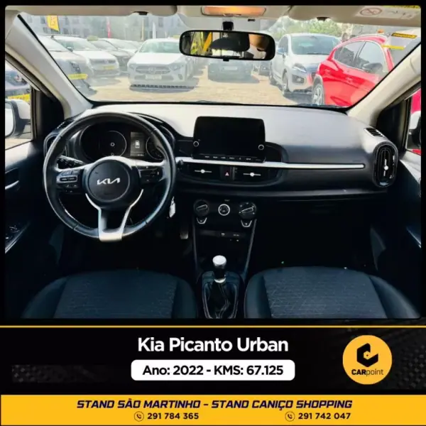 Kia Picanto 2022 - 13900 EUR, 67125 km - AUTO.MOTO.pt - 67125km - foto 6 de 10
