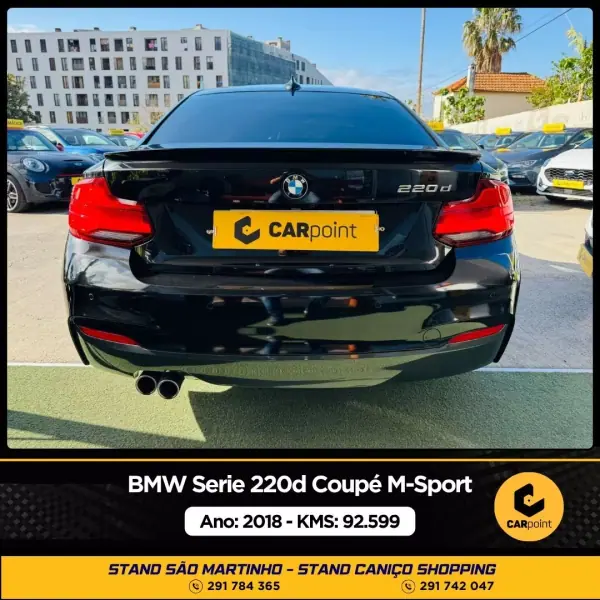BMW 220 2018 - 24900 EUR, 92599 km - AUTO.MOTO.pt - 92599km - foto 5 de 10