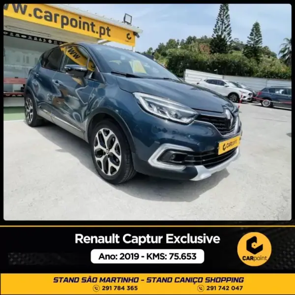 Renault Captur 2019 - 15900 EUR, 75653 km - AUTO.MOTO.pt - 75653km - foto 2 de 10