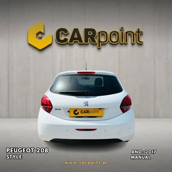 Peugeot 208 2017 - 12900 EUR, 104595 km - AUTO.MOTO.pt - 104595km - foto 5 de 10
