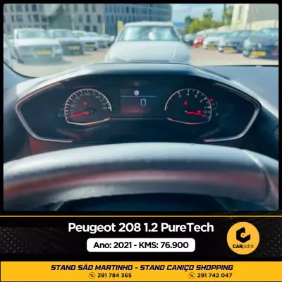 Peugeot 208 2021 - 18900 EUR, 78044 km - AUTO.MOTO.pt - 78044km - foto 10 de 10
