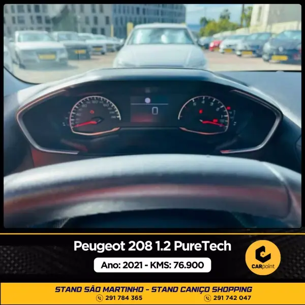 Peugeot 208 2021 - 18900 EUR, 78044 km - AUTO.MOTO.pt - 78044km - foto 10 de 10