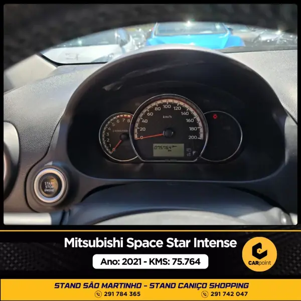 Mitsubishi Space Star 2021 - 12900 EUR, 75764 km - AUTO.MOTO.pt - 75764km - foto 10 de 10