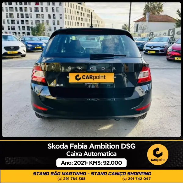 Skoda Fabia 2021 - 17900 EUR, 92000 km - AUTO.MOTO.pt - 92000km - foto 5 de 10