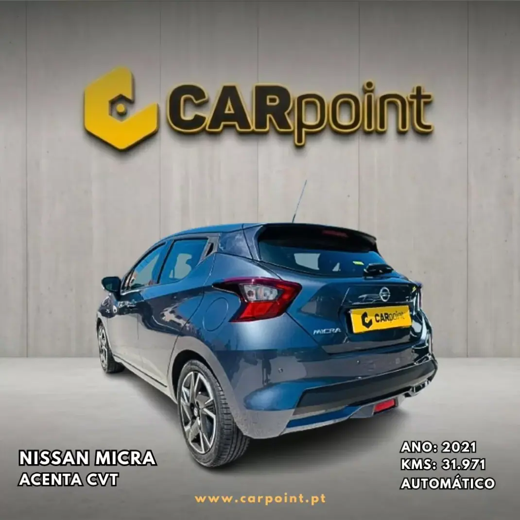 Nissan Micra 2021 - 16900 EUR, 31971 km - AUTO.MOTO.pt - 31971km - foto 4 de 10