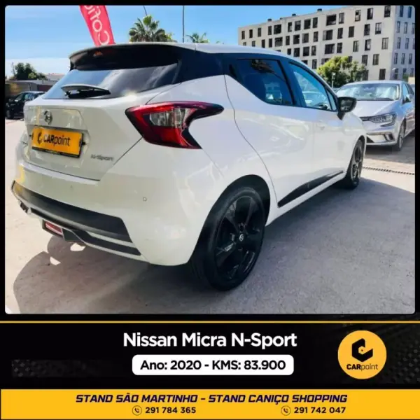 Nissan Micra 2020 - 16900 EUR, 83900 km - AUTO.MOTO.pt - 83900km - foto 4 de 10