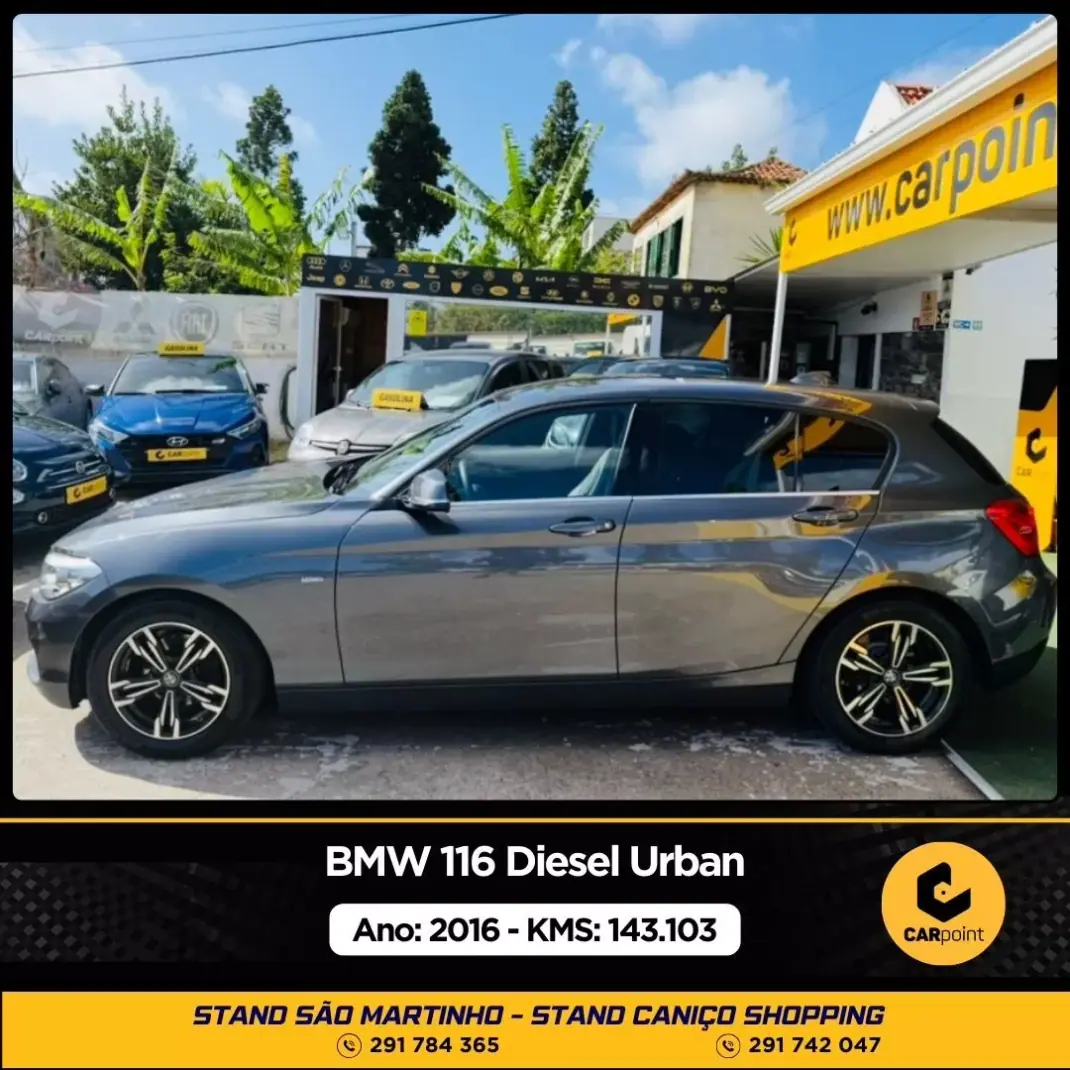 BMW 116 2016 - 15900 EUR, 143103 km - AUTO.MOTO.pt - 143103km - foto 3 de 10